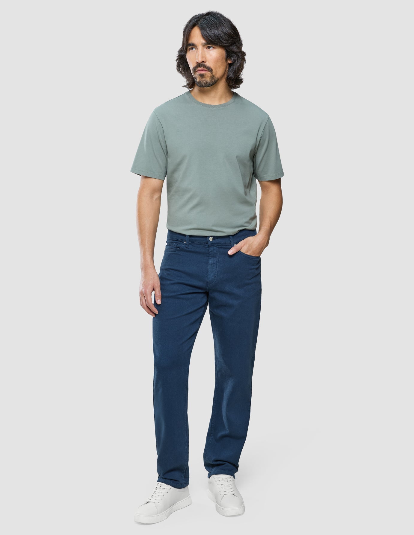 Classic 5-Pocket Pants Regular Navy