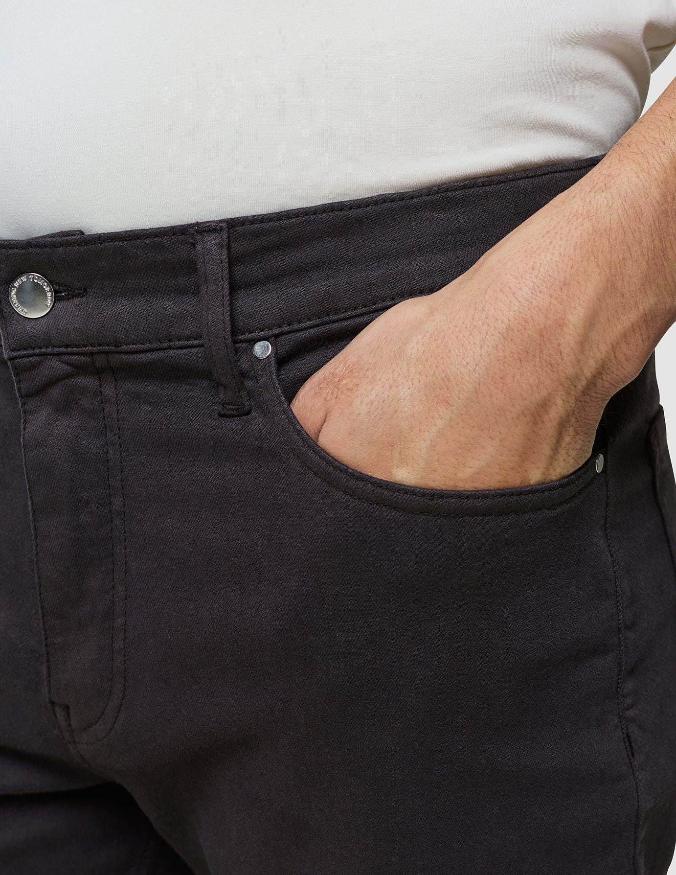 Classic 5-Pocket Pants Slim Dark Brown