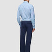 Classic Shirt Light Blue Herringbone Regular