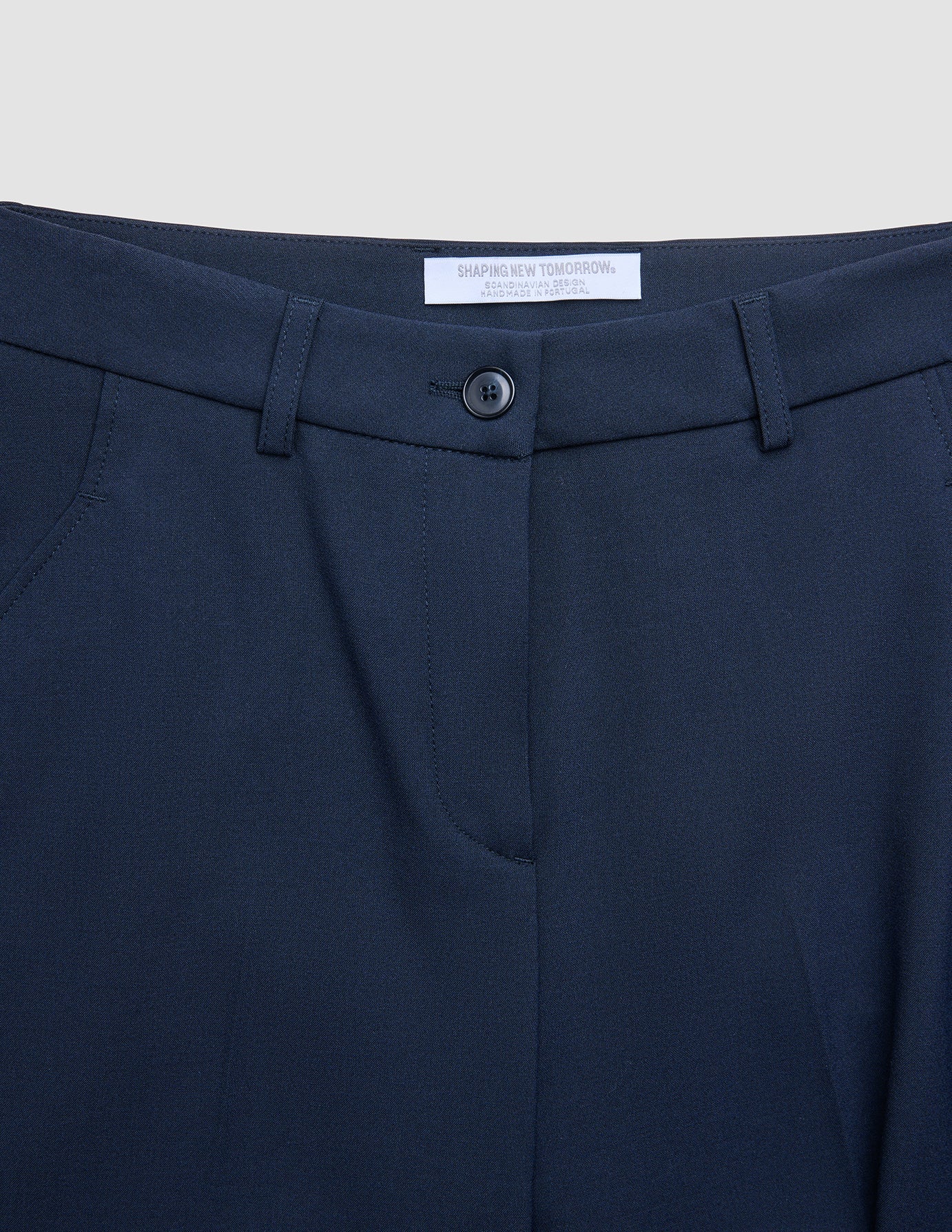Women Ease Pants Tapered Blue Nights