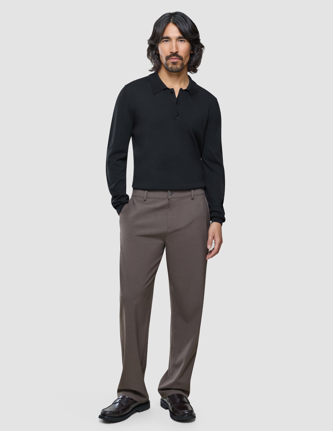 Ease Pants Relaxed Fit Mocha