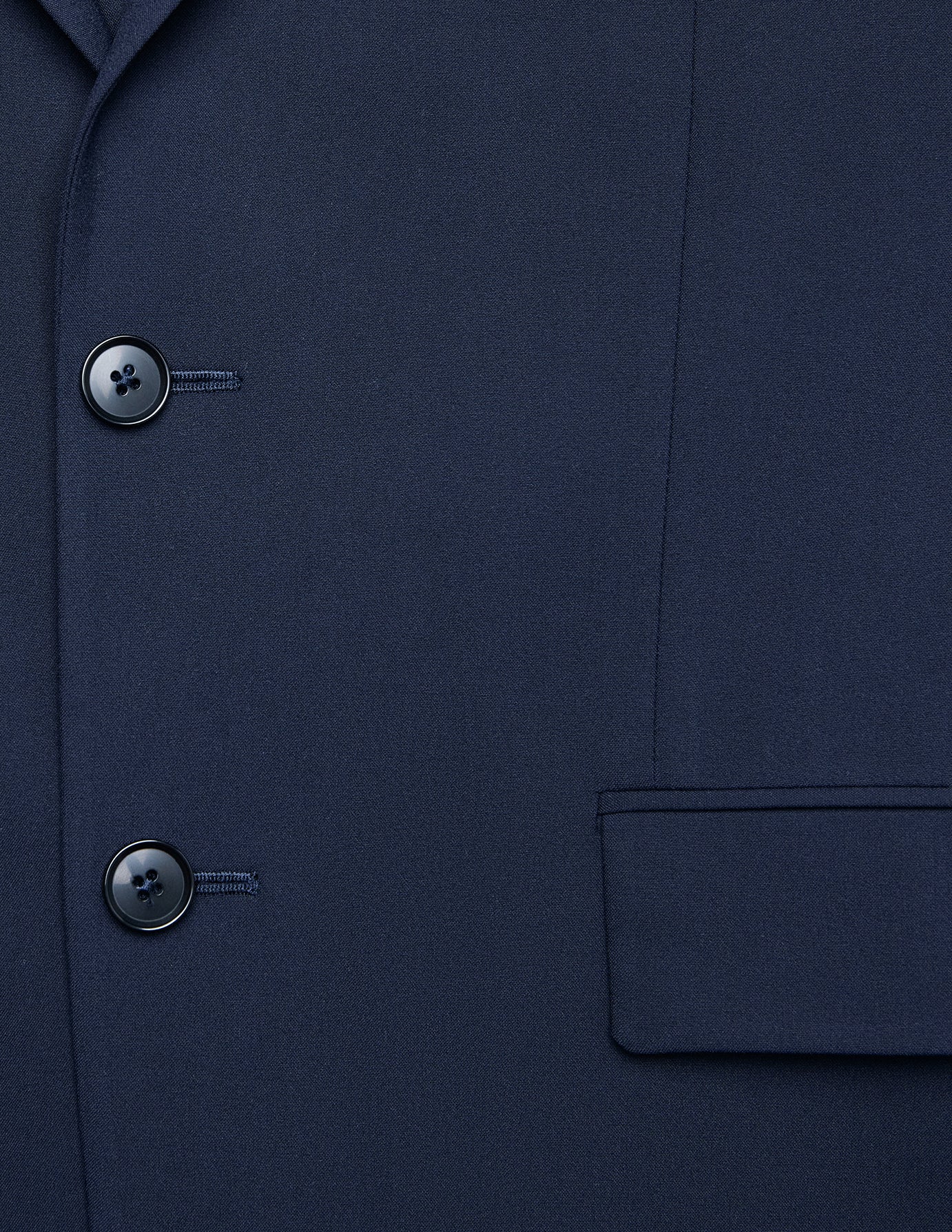 Essential Blazer Regular Midnight Blue