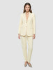 Women Essential Blazer Misty Yellow