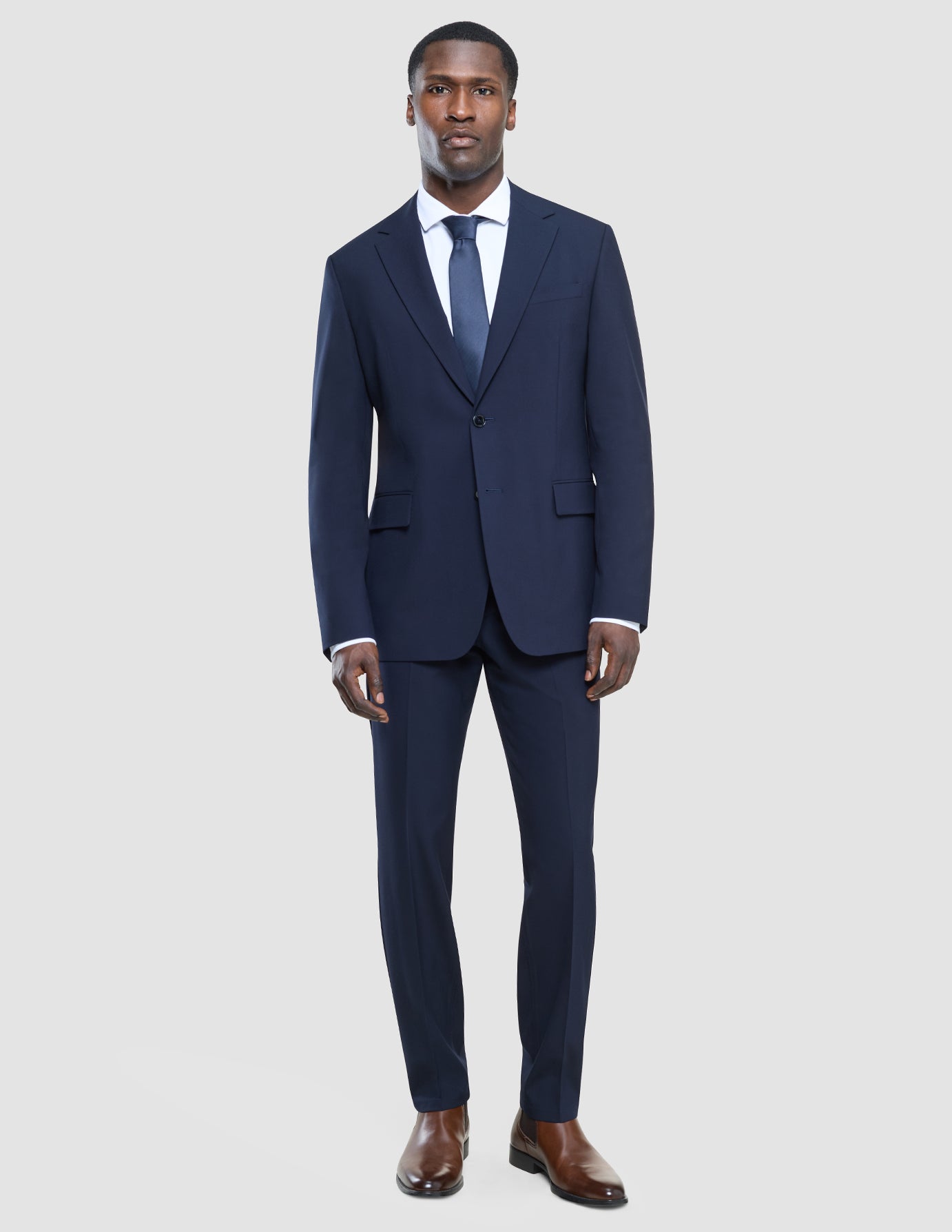 Essential Suit Pants Regular Midnight Blue | SHAPING NEW TOMORROW Essential Suit Pants Regular Midnight Blue | SHAPING NEW TOMORROW
