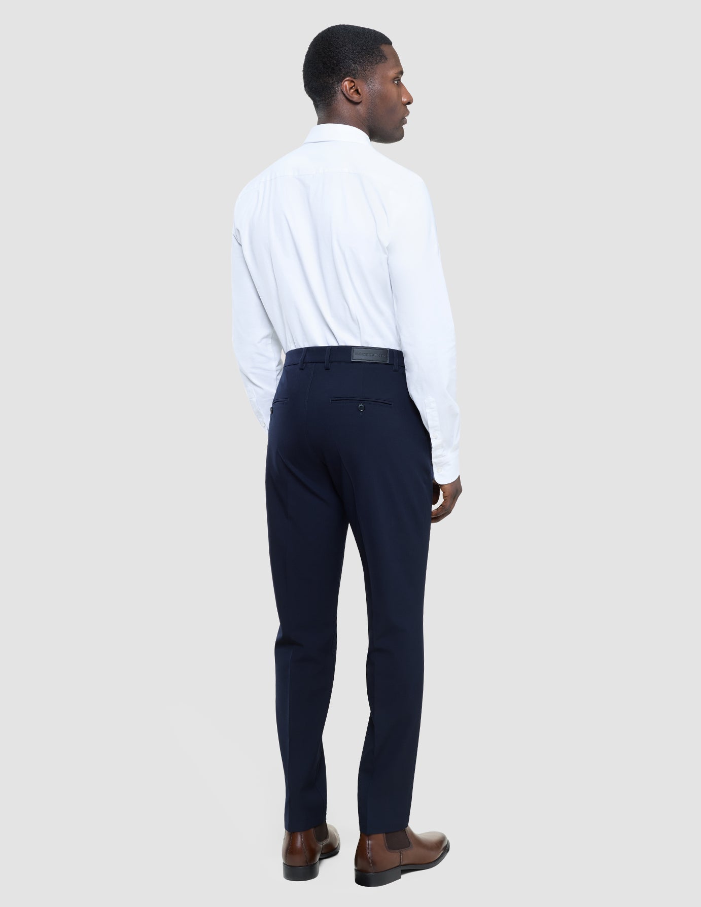 Essential Suit Pants Regular Midnight Blue | SHAPING NEW TOMORROW Essential Suit Pants Regular Midnight Blue | SHAPING NEW TOMORROW