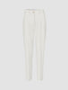 Women Essential Pants Tapered Off White