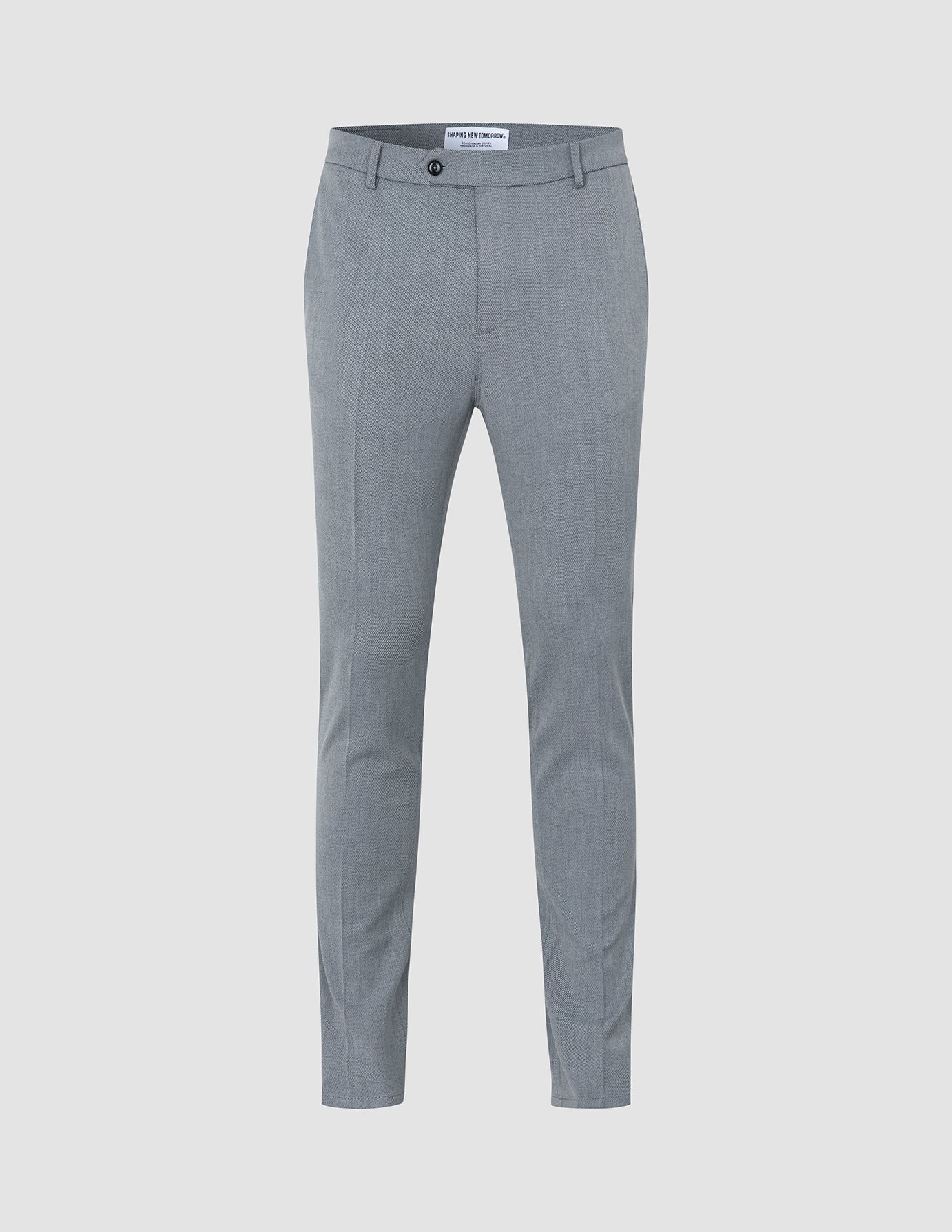 Essential Suit Pants Slim Ash Twill