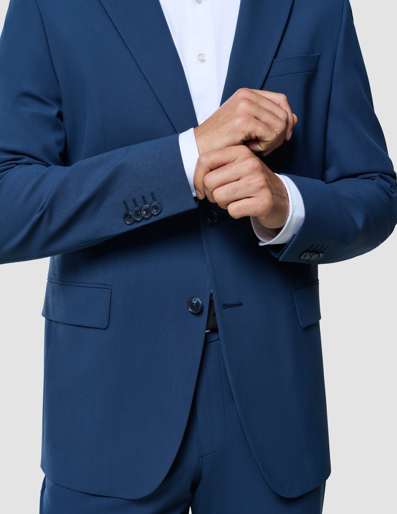 Essential Blazer Regular Marine Blue