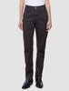 Women Evelin Jeans Tapered Chocolate