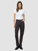 Women Evelin Jeans Tapered Chocolate
