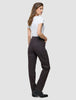 Women Evelin Jeans Tapered Chocolate