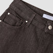 Women Evelin Jeans Tapered Chocolate