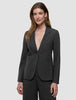 Women Ease Fitted Blazer Black