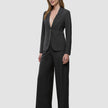 Women Ease Fitted Blazer Black