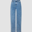 Jeans Straight Snow Blue Wash