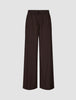 linen set espresso top relaxed pants