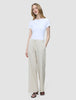 Women's Linen Pants Relaxed Sandy Beige