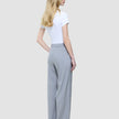 Women Linen Pants Relaxed Stone Grey