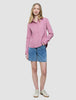 Women's Linen Shirt Dusty Cerise