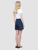 Women Linen Shorts Relaxed Night Sky