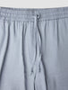Women Linen Shorts Relaxed Stone Grey