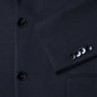 Motion Blazer Regular Midnight Blue tailored dark blue blazer featuring 360° stretch, two front buttons, a sleeve cuff with four buttons, and a welt pocket.