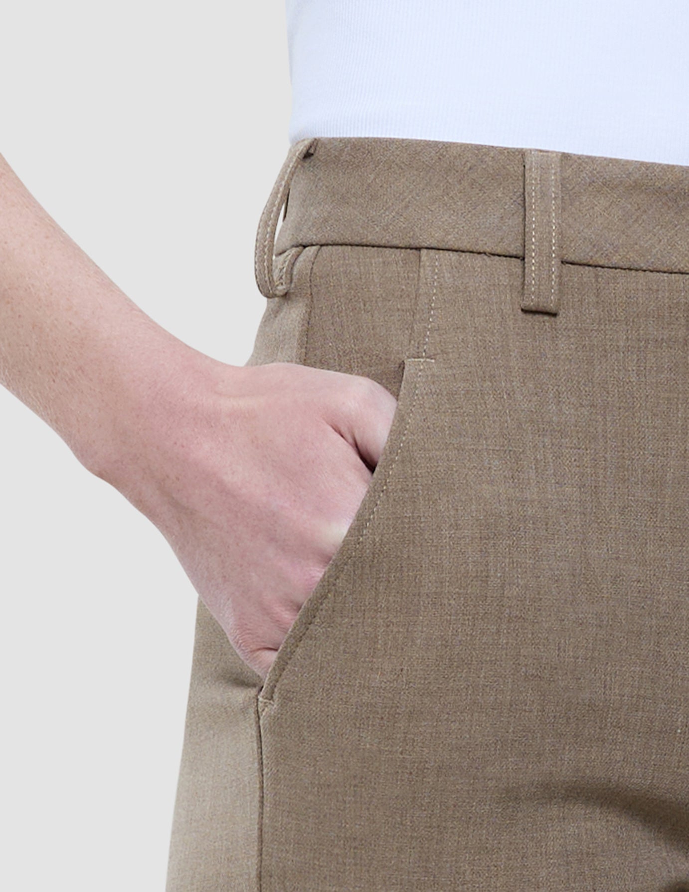 No. 1 Pants Tapered Cappuccino