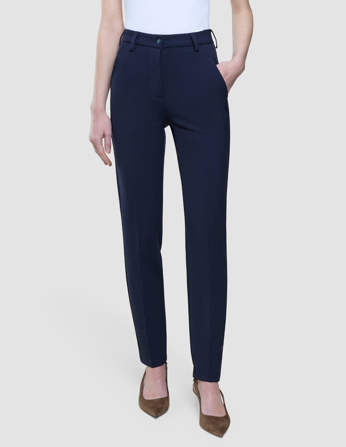 No. 1 Pants Tapered Midnight Blue