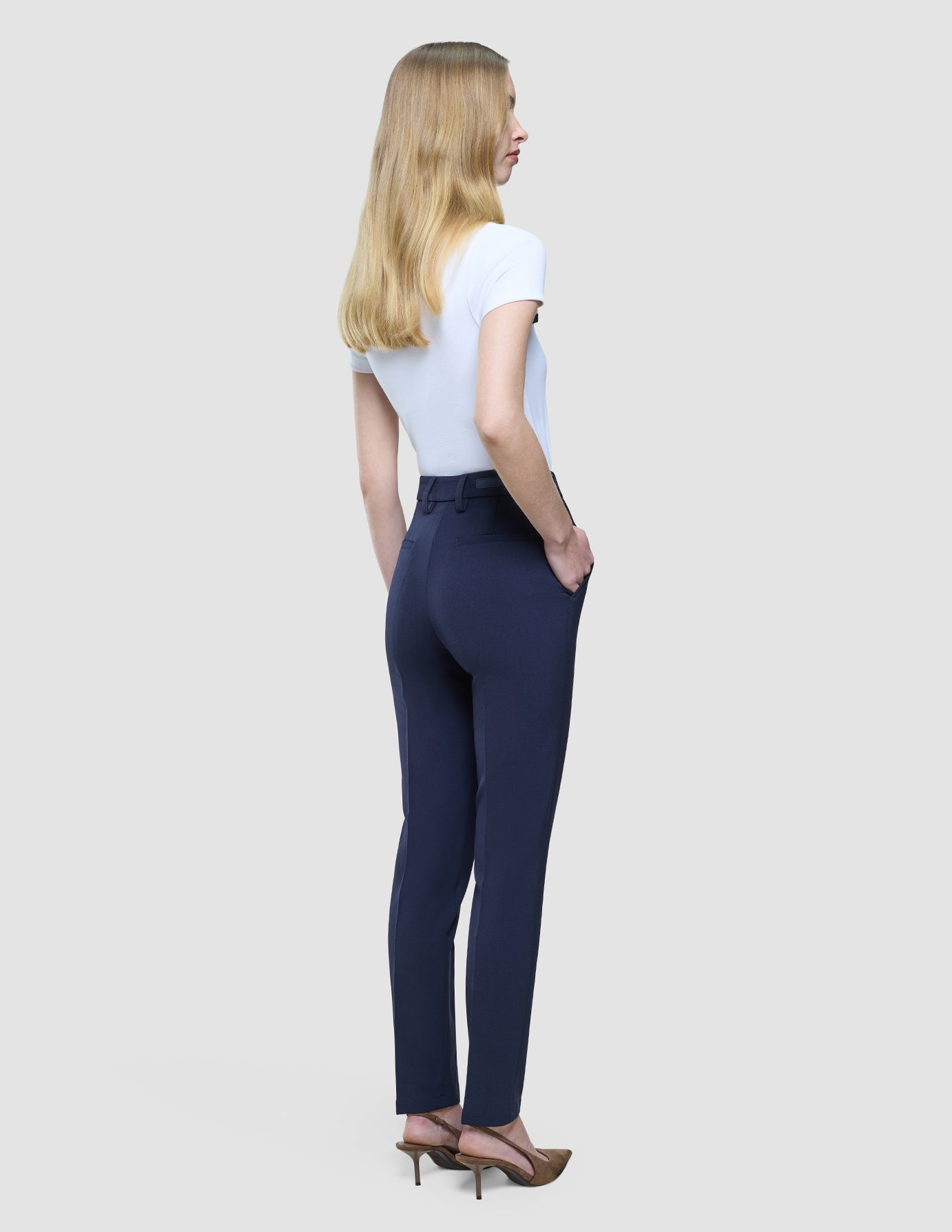 No. 1 Pants Tapered Midnight Blue