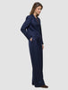 Raina Suit Nightsky Pinstripe Blazer and Wide Pants