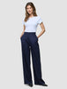 Women Raina Pants Wide Night Sky Pinstripe