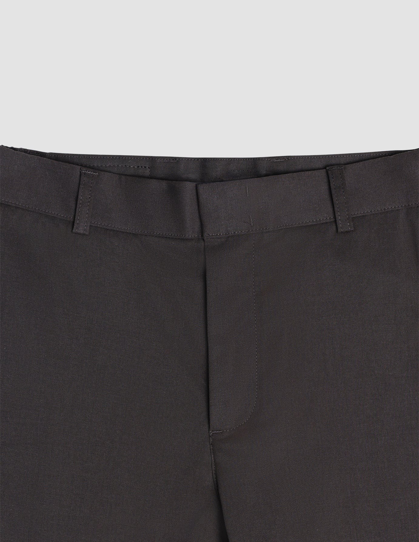 Refine Cotton Pants Relaxed Fit Dark Brown