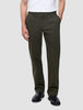 Refine Cotton Pants Relaxed Fit Dark Olive