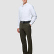 Refine Cotton Pants Relaxed Fit Dark Olive