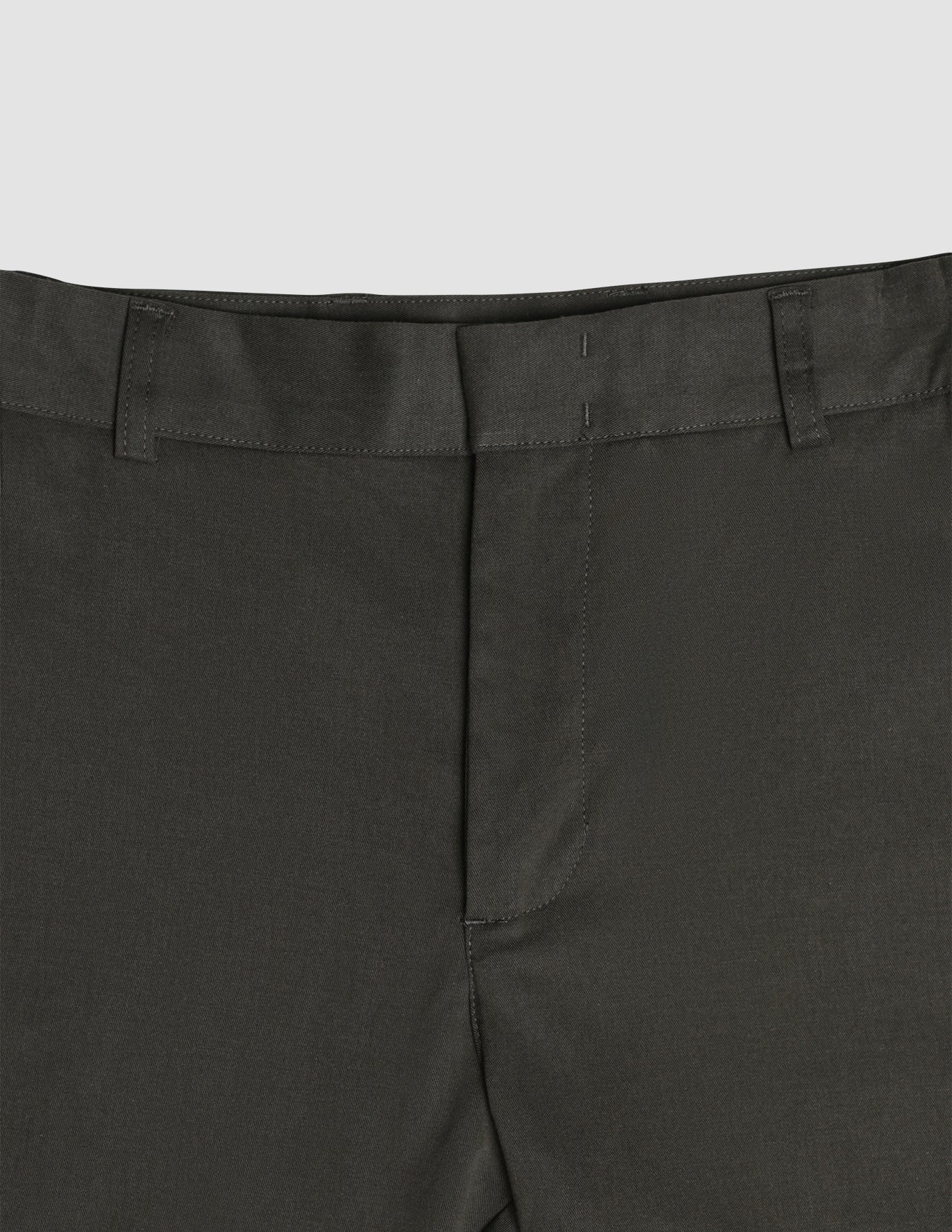 Refine Cotton Pants Relaxed Fit Dark Olive