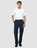 Refine Cotton Pants Relaxed Fit Navy