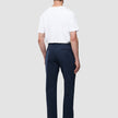 Refine Cotton Pants Relaxed Fit Navy