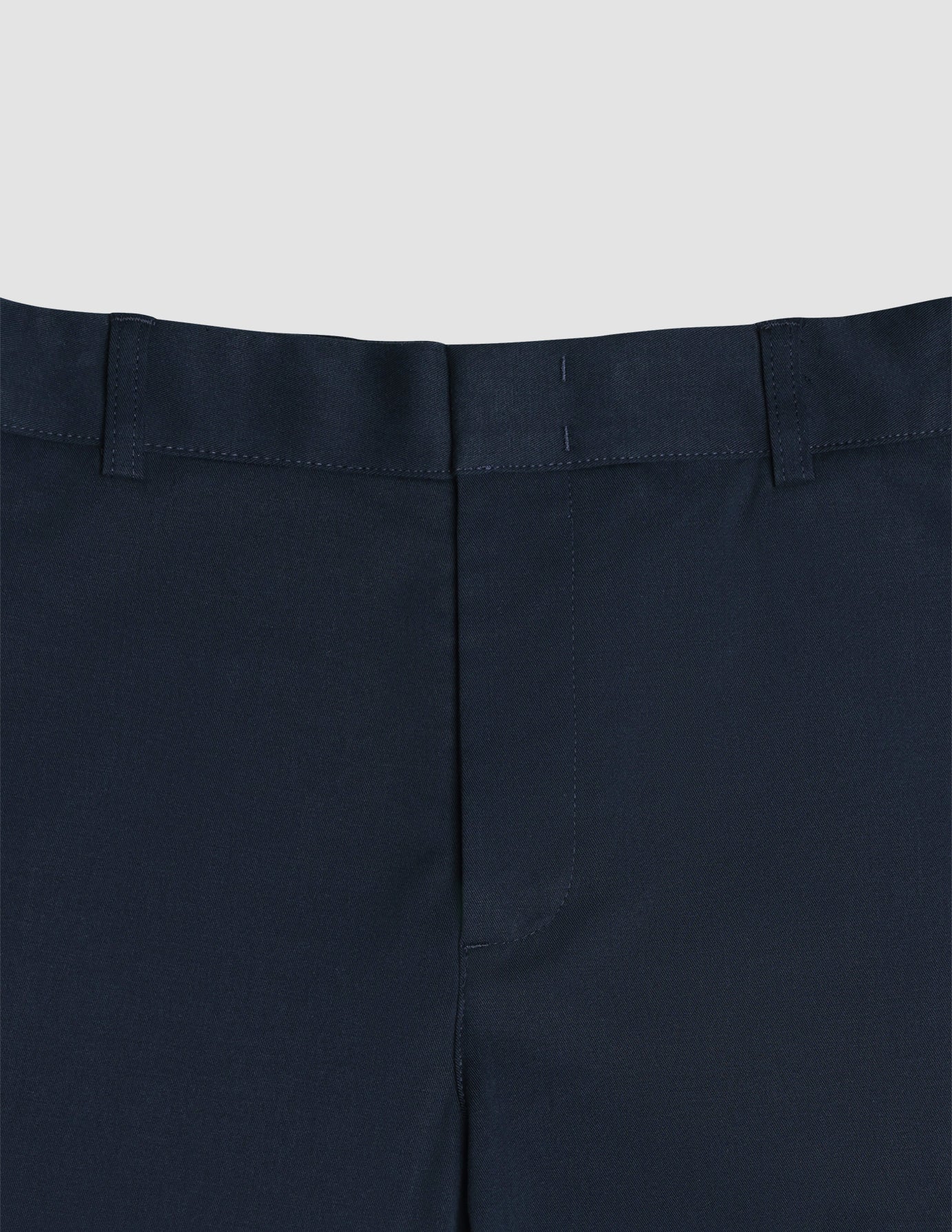 Refine Cotton Pants Relaxed Fit Navy