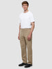 Refine Cotton Pants Relaxed Fit Sand
