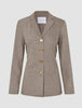 Women Rhea Shirt Golden Beige Melange