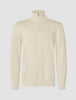 Seamless Core Knit Half Zip Birchwood
