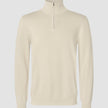 Seamless Core Knit Half Zip Birchwood