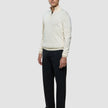 Seamless Core Knit Half Zip Birchwood