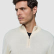 Seamless Core Knit Half Zip Birchwood