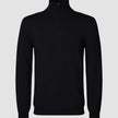 Seamless Core Knit Half Zip Black