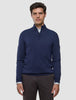 Seamless Core Knit Half Zip Dark Navy