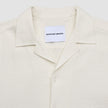 Seersucker Short Sleeve Shirt Off White