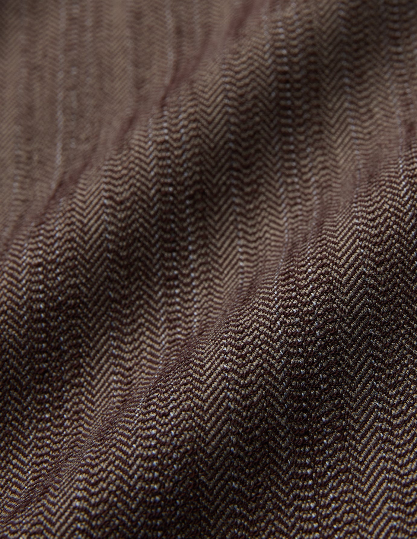 Women Serene Pants Wide Brown Stone Herringbone