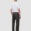 Siena Pants Relaxed Fit Herringbone Dark Brown