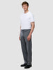 Siena Pants Relaxed Fit Herringbone Grey